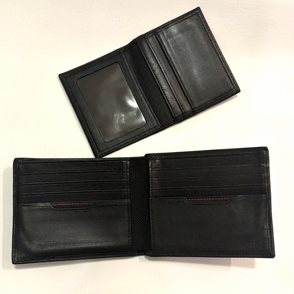 TUMI Men’s Delta RFID Global Removable Passcase ID Wallet Leather Black - Picture 6 of 16